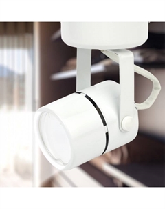 Светильник 1х50Вт GU10 6х9,5х12 см, белый Эра