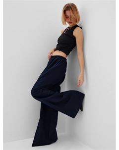 Брюки женские oversize : Safari, синие, размер 42 Minaku