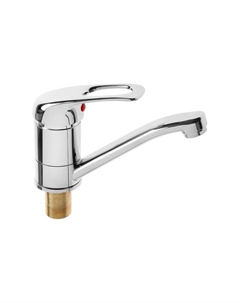 Смеситель для кухни «БЕЛЫЕ КОЛОДЕЗИ» A443-15 TYE-2109, однорычажный, излив 150 мм, хром Белые колодези