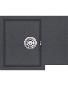 Кухонная мойка Tesa SQT102AW (графит 222) Aquasanita