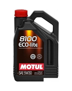 Моторное масло 8100 Eco-lite 5W-30 5л Motul