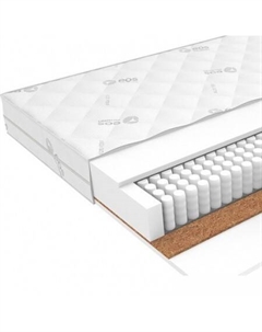 Матрас Идеал 1а/2 160x200+Samsara Звездное небо на сер. фоне 2сп 200-3 Eos