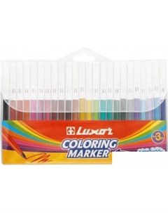 Фломастеры Coloring 6101/24 WT (24цв) Luxor