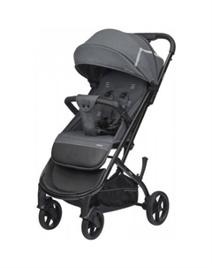 Коляска прогулочная «книга» Mega (темно-серый) Indigo