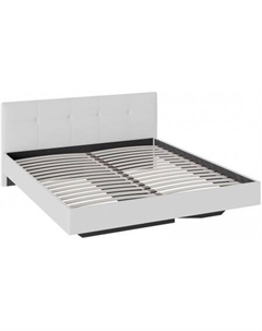 Кровать Элис тип 1 с мягкой обивкой 180x200 (белый) Трия