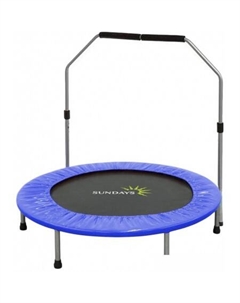 Батут D101 (с ручкой, синий) Sundays