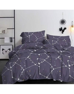 Комплект постельного белья Alleri Эко Сатин 2сп / СС-548