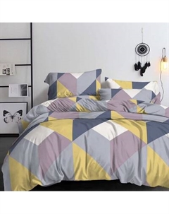 Комплект постельного белья Alleri Эко Сатин 1.5сп / СС-549
