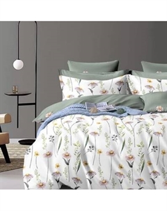 Комплект постельного белья Alleri Сатин Creative Евро Max / СК-232