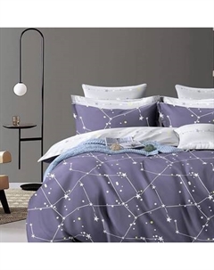 Комплект постельного белья Alleri Сатин Creative 2сп с Евро Max простыней / СК-235