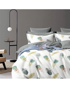 Комплект постельного белья Alleri Сатин Creative 1.5сп / СК-234