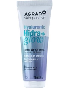 Крем для лица Agrado Hyaluronic Hidra + Glow Gel Cream
