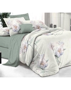 Комплект постельного белья Alleri Поплин Luxe Семейный / П-376