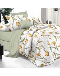 Комплект постельного белья Alleri Поплин Luxe Евро Max / П-374