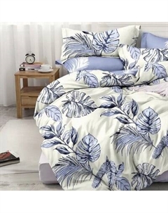 Комплект постельного белья Alleri Поплин Luxe 2сп с европростыней / П-382