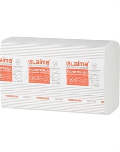 Бумажные полотенца Laima Premium H2 / 116378