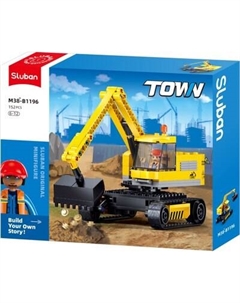 Конструктор Гусеничный экскаватор / M38-B1196 Sluban