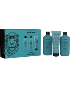 Набор косметики для тела и волос For men №2 Шампунь+Гель д/душа+Гель д/бритья Eden