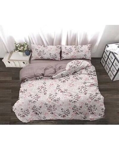 Комплект постельного белья Реноме 2сп Оливковая коллекция. Простыня на резинке УУ 010