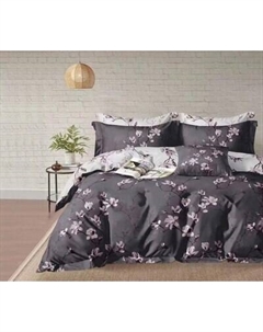 Комплект постельного белья Реноме 1.5сп Оливковая коллекция. Простыня на резинке УУ 6773