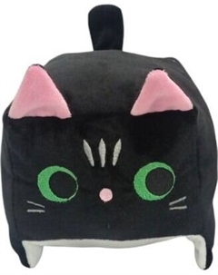 Подушка-игрушка Malvina Кубик Кот черный / 6.211.3 Мальвина