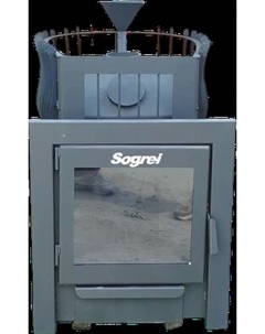 Печь-каменка Дача ЗК 18 Панорама Согрей