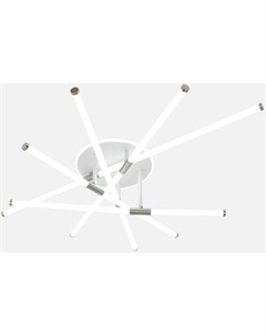 Потолочный светильник Mirastyle XL-80011B-5+1 WT+Nickel