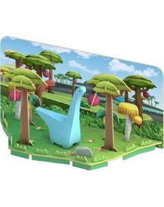 Игрушка-конструктор Halftoys Dino Дипло с диорамой HD003