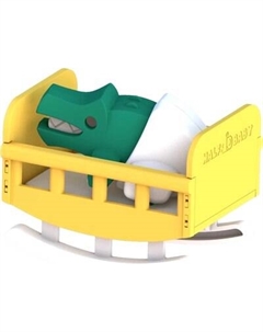 Игрушка-конструктор Halftoys Baby Animal Крокодил HAB006
