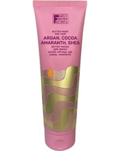 Маска для волос Баттер Масло арганы, ши, какао, амаранта Family forever factory