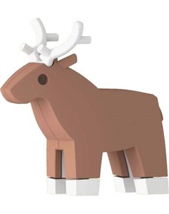 Игрушка-конструктор Halftoys Animal Олень HAS010