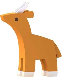 Игрушка-конструктор Halftoys Animal Импала HAS002