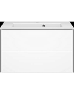 Тумба с умывальником Brevita Toy 80 / TOY-09080-0102Я+B-AVI080-01