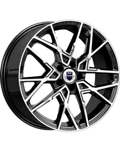 Литой диск K&K Вудроф (КС1044) 18x7" 5x108мм DIA 59.6мм ET 41мм Алмаз черный K&k