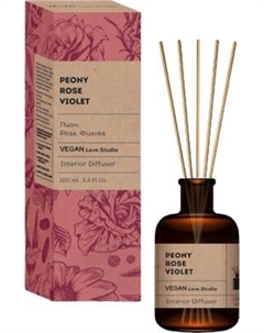 Аромадиффузор Delta Parfum Love Studio Peony, Rose, Violet Delta parfum