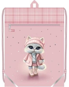 Мешок для обуви Феникс+ Кошечка в пальто / 69171 Feniks