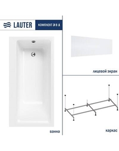 Ванна акриловая Lauter Seraphina 170x80 / 2112170R