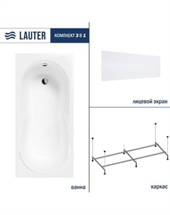 Ванна акриловая Lauter Celeste 150x70 / 21060050