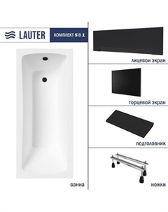 Ванна акриловая Bianca 170 / 21207170 Lauter