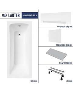 Ванна акриловая Bianca 170 / 21207170 Lauter