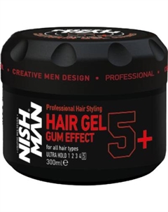 Гель для укладки волос NishMan Gum effect 5+ Nishman