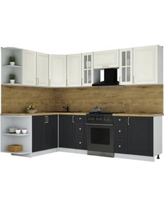 Кухонный гарнитур Интерлиния Мила Шато 1.7x2.7 LV