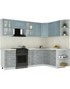 Кухонный гарнитур Интерлиния Мила Шато 1.7x2.6 PR