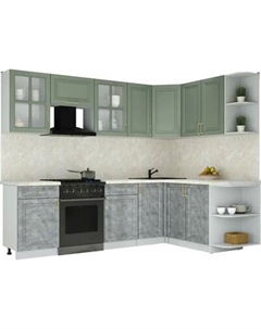 Кухонный гарнитур Интерлиния Мила Шато 1.7x2.6 PR