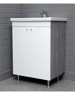 Тумба под умывальник Como 60 Промо без ящика DP2617T Айсберг