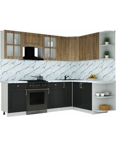 Кухонный гарнитур Интерлиния Мила Шато 1.7x2.5 PR