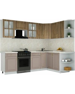 Кухонный гарнитур Интерлиния Мила Шато 1.7x2.5 PR