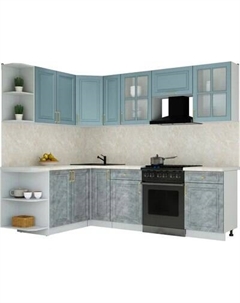 Кухонный гарнитур Интерлиния Мила Шато 1.7x2.5 LV