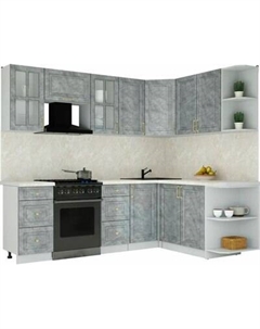 Кухонный гарнитур Интерлиния Мила Шато 1.7x2.4 PR