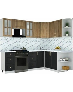 Кухонный гарнитур Интерлиния Мила Шато 1.7x2.4 PR